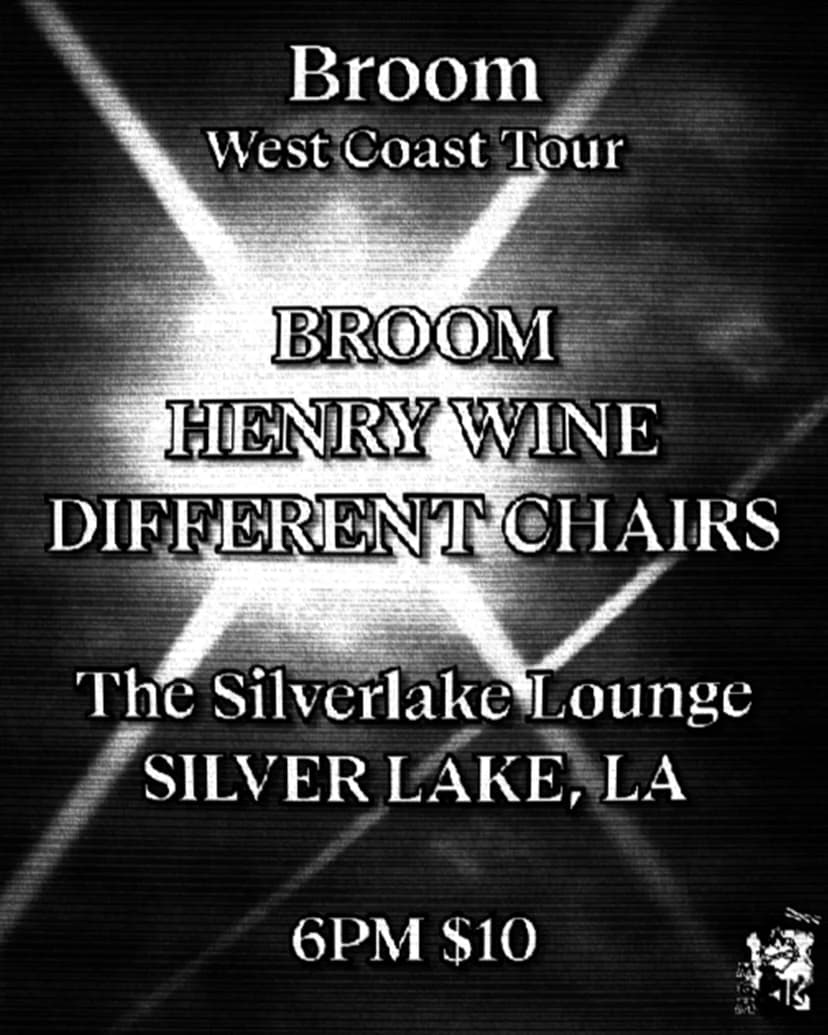 BROOM WEST COAST TOUR